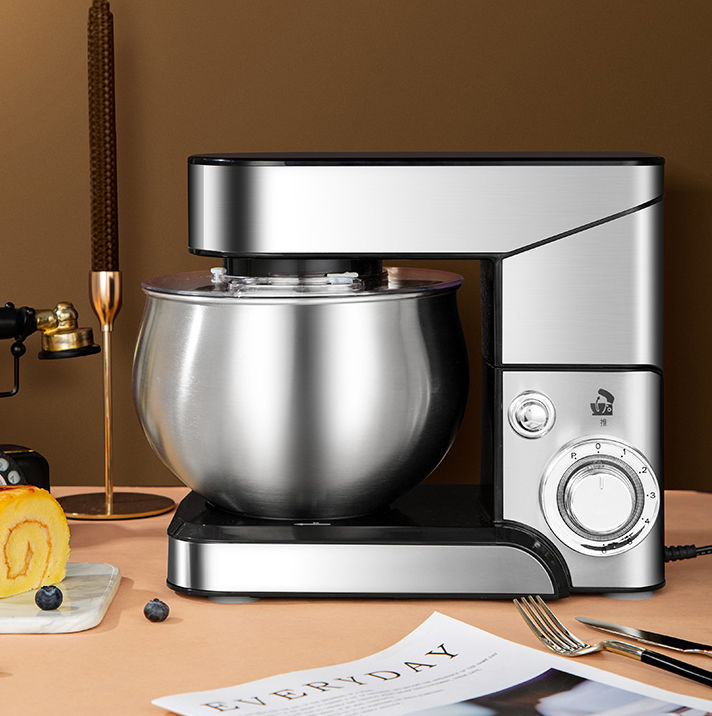 5L Capacity Automatic Dough Kneader 1000W 220-240V Stainless Steel Bread Dough Making Machine