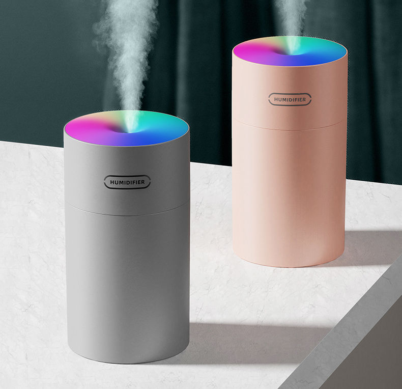 Colorful Stand Alone Humidifiers DC5.0V/1.0A Input 2W Portable Usb Humidifier