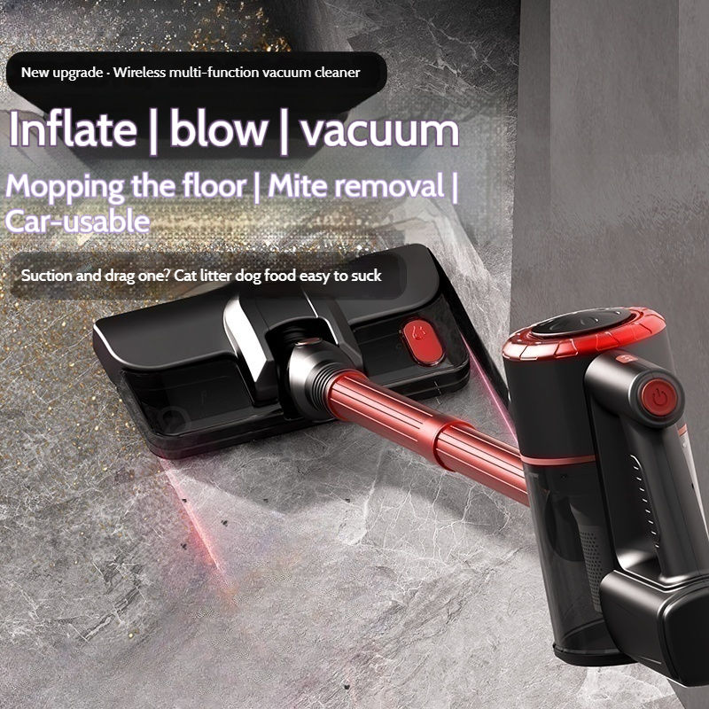 100-500W Brushless Motor Stick Vacuum Cleaners 12000pa Cordless Vacuum Mop