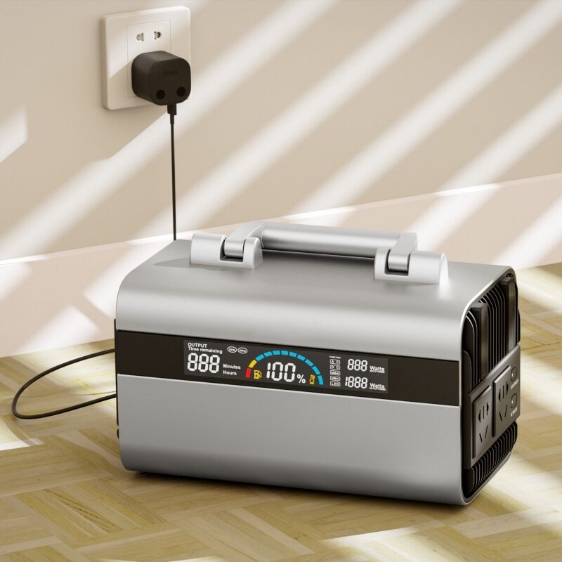 Multi-interface Mobile Power Bank with 294.4Wh Capacity and 120W Fast Charging for All Devices