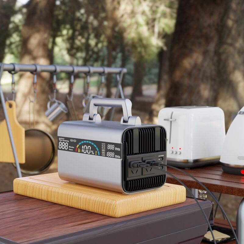 Multi-interface Mobile Power Bank with 294.4Wh Capacity and 120W Fast Charging for All Devices