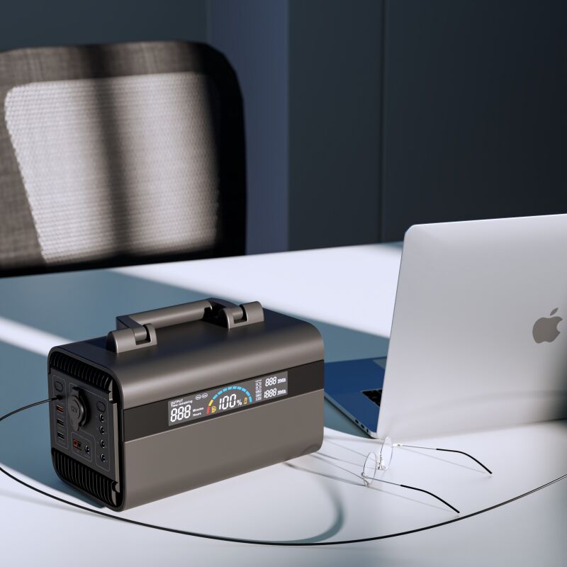 600W Rated Power Portable Battery Box Multiple Interfaces Fast Charging Solution for Laptop Camera Devices