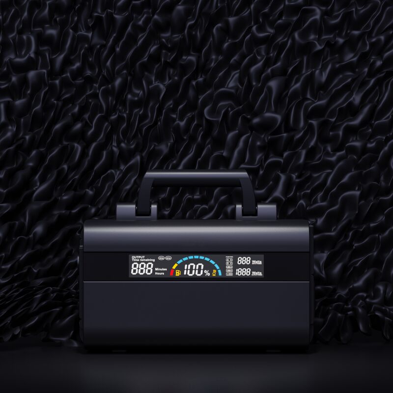 600W Rated Power Portable Battery Box Multiple Interfaces Fast Charging Solution for Laptop Camera Devices