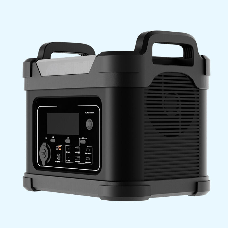 Type C PD 100W Charged Lithium Iron Phosphate Outdoor Mobile Power Supply Designed For High Power Energy Storage And Portable