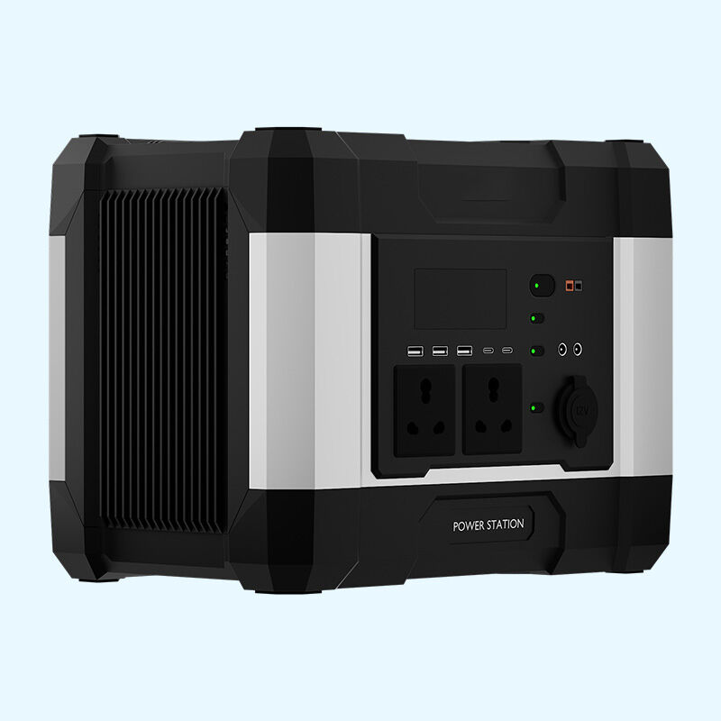 369240342mm Multifunctional Lithium Iron Phosphate Outdoor Mobile Power Bank Offering 2000W Rated Power Robust Portable Energy Source