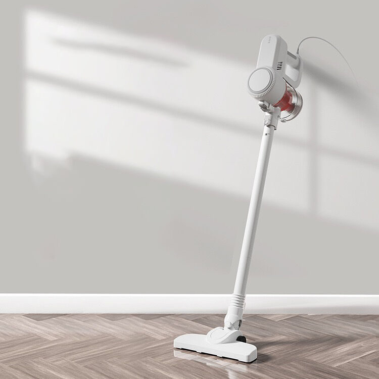 Lightweight Cordless Stick Vacuum Cleaner 500W 14kPa Suction 0.8L  White for Home Hard Floor Carpet Pet Hair