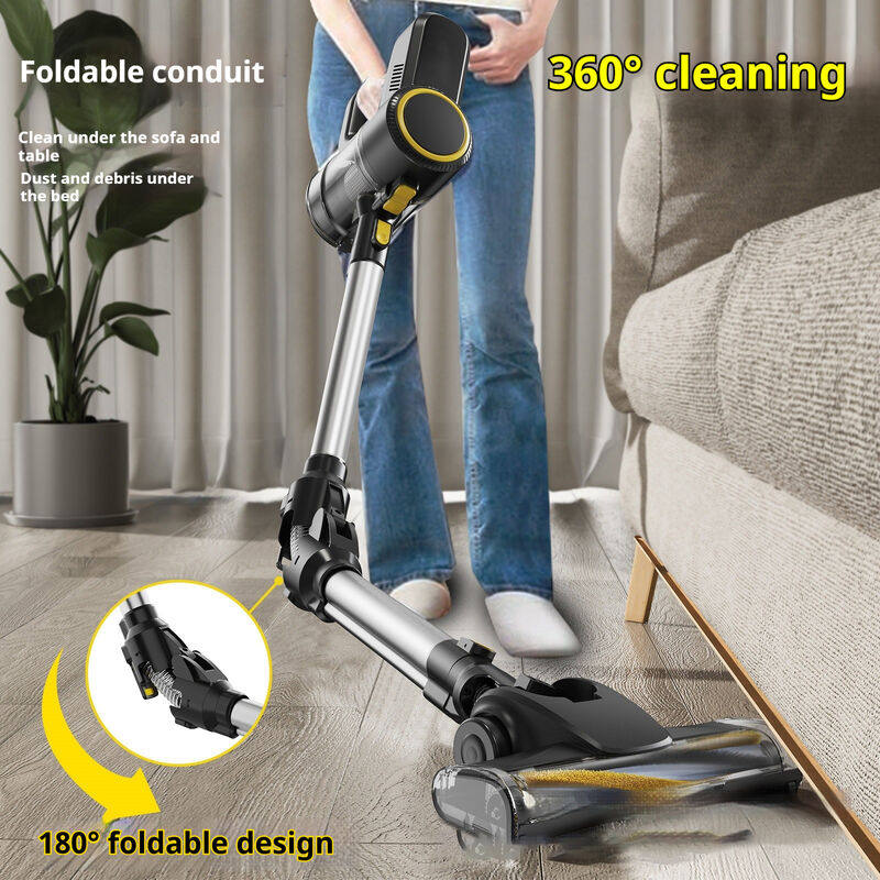 18Kpa Suction Cordless Vacuum Cleaner with Brushless DC Motor and 35-40 Minutes Runtime Handheld Stick Vacuum