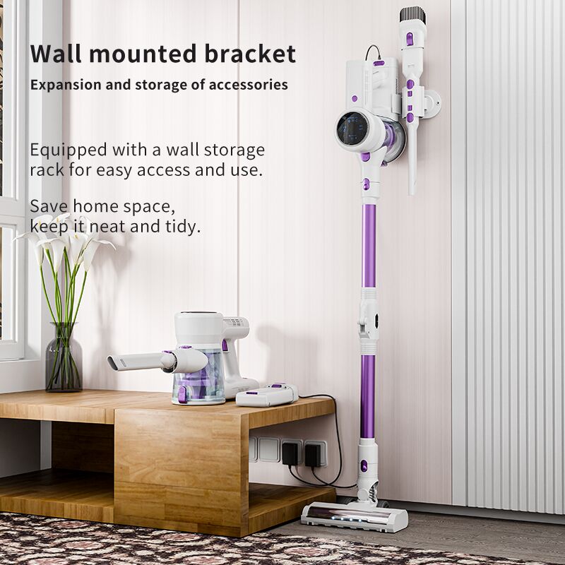 350W Power Cordless Vacuum Cleaner with 0.9L Dust Capacity and Brushless DC Motor for Efficient Cleaning