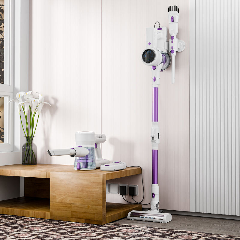 350W Power Cordless Vacuum Cleaner with 0.9L Dust Capacity and Brushless DC Motor for Efficient Cleaning