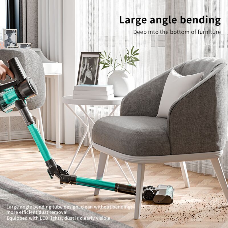 250W Power Cordless Vacuum Cleaner with Brushless DC Motor and 45 Minutes Runtime for Household Use