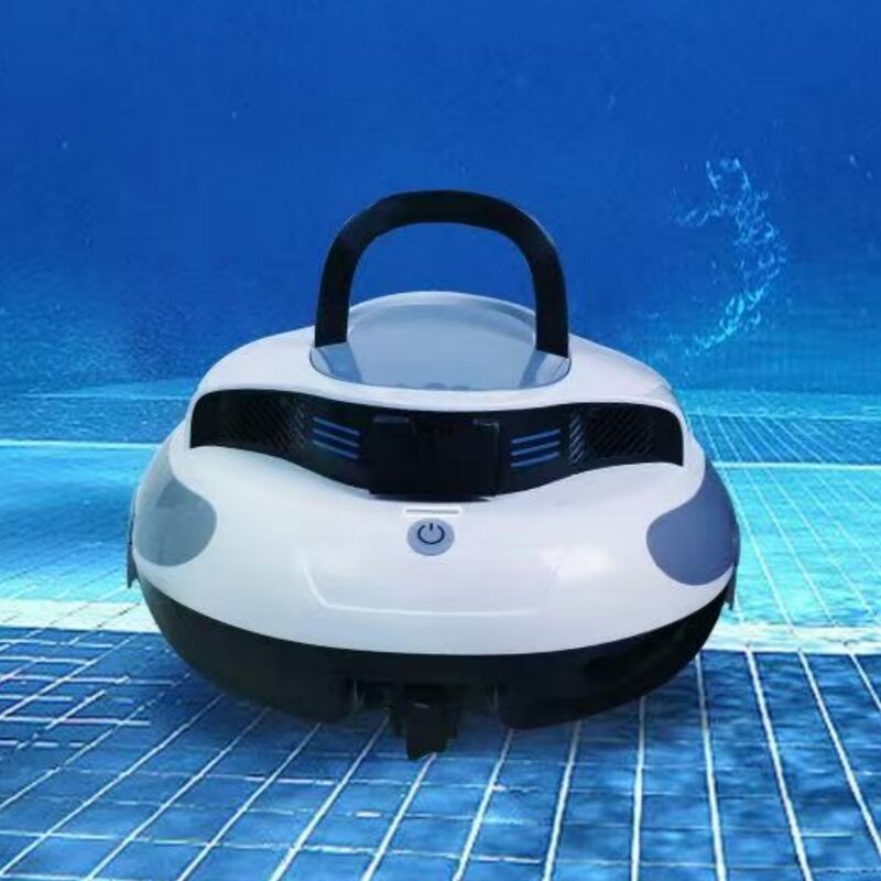 IPX8 Waterproof Robotic Pool Cleaner with 5000mAh Battery and 1000 sq.ft Cleaning Area