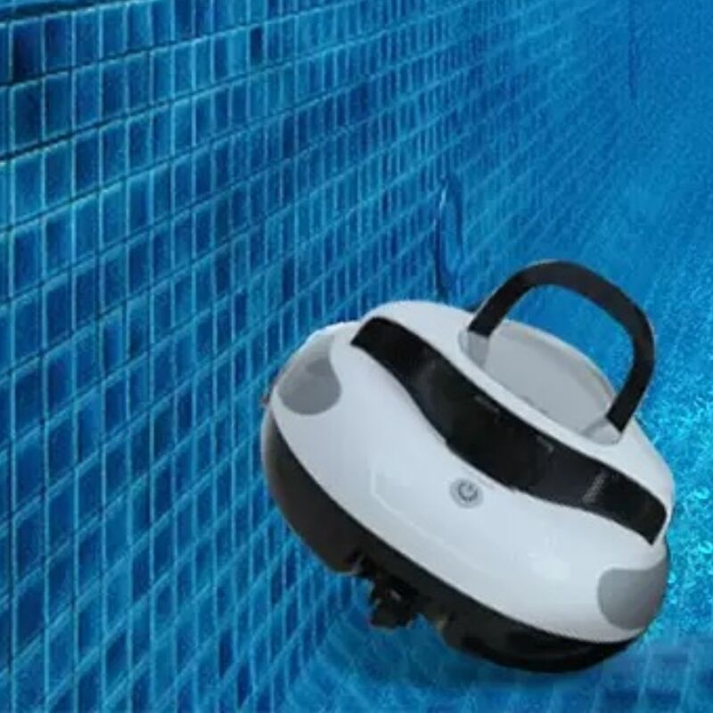 IPX8 Waterproof Robotic Pool Cleaner with 5000mAh Battery and 1000 sq.ft Cleaning Area