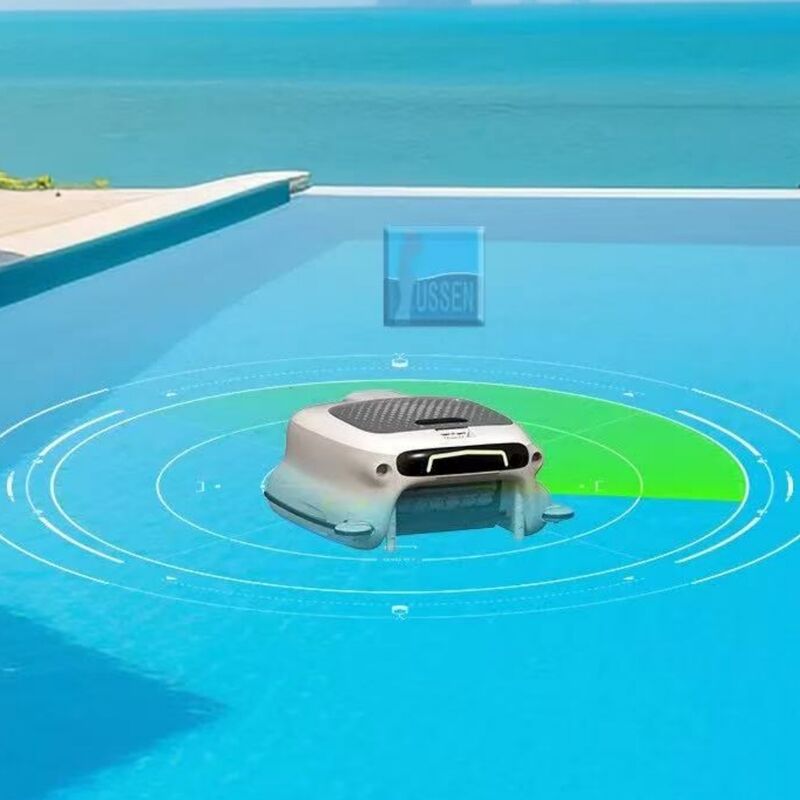 IPX7 Waterproof Floating Pool Skimmer Robot with 7800mAh Battery and 180μm Filter Mesh for Efficient Pool Cleaning