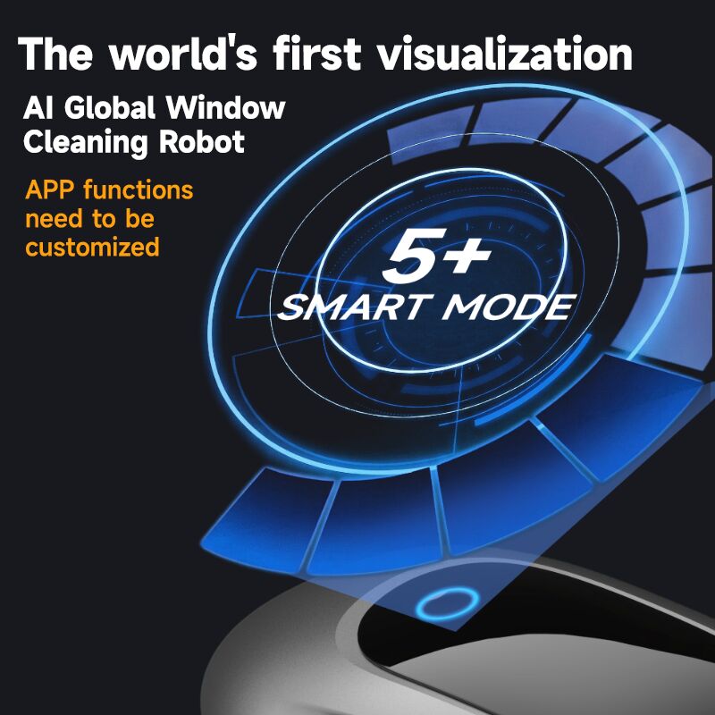 Automatic Window Cleaner with 2800-3000 Pa Suction, 26,000 rpm Motor Speed, and 30 mins Adsorption Time