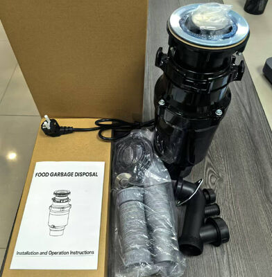 375W Kitchen Waste Disposer 1000ml Capacity 3300RPM Speed Modern Clean Kitchen Environment