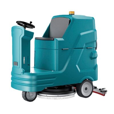 Large scale driving floor washing machine for commercial mall factories