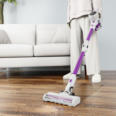 350W Power Cordless Vacuum Cleaner with 0.9L Dust Capacity and Brushless DC Motor for Efficient Cleaning